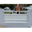 Hamptons Style FENCE PANELS with 100mm Slats and 3 Verticals - DIY Kits HA100