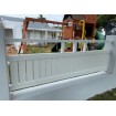 Hamptons Style FENCE PANELS with 100mm Slats and 3 Verticals - DIY Kits HA100