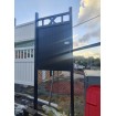 Black White Dark Grey Hamptons Fence & Gate Panels – Aluminium Slats – Custom Sizes