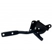 High Quality Gate latch in Black - Has a padlock hole lock