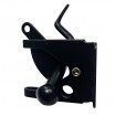 High Quality Gate latch in Black - Has a padlock hole lock