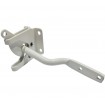 High Quality Gate latch in White - Has a padlock hole lock