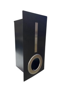 Hamptons Style Letterbox Grey Black White Extendable