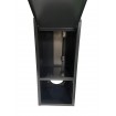 Hamptons Style Letterbox Grey Black White Extendable