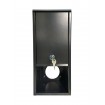 Hamptons Style Letterbox Grey Black White Extendable