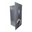 Hamptons Style Letterbox Grey Black White Extendable