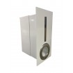 Hamptons Style Letterbox Grey Black White Extendable