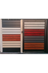 Screen Sample Pack - FREE Delivery - Slat Fencing Screening slats - All 8 colours Samples