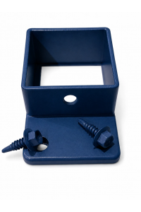 50x50 Brackets suitable for 50x50mm Box Tube DEEP OCEAN 8-PACK - Delivered