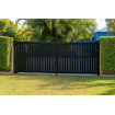 65mm Vertical GATES -  Made to Measure  - Custom - SQM PRICE - 3 slat colours - 6 Frame Colours