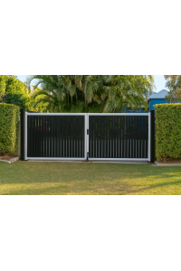 65mm Vertical GATES -  Made to Measure  - Custom - SQM PRICE - 3 slat colours - 6 Frame Colours