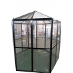 White or Black Large Bird Aviary DELIVERED Pet Cage Mesh Door Entry Aluminium light weight