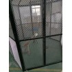 White or Black Large Bird Aviary DELIVERED Pet Cage Mesh Door Entry Aluminium light weight