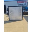 Vertical Fencing or Balustrade - Square Metre Rate SQM white black Dark & Light Grey Cream and paperbark