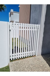 BATTEN Gates-  40x40mm White Dark Grey Black -Custom Sizes SQM Rate