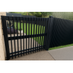 Black Blade Gates Fin Style - Custom Sizes