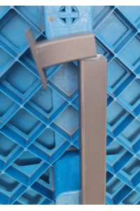 Dropper Post DELIVERED - 50x50 bracket and up to a metre of box section in BLACK or WHITE or DARK GREY or Cream or light grey