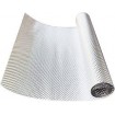 EMBOSSED ALUMINIUM 500x520 Exhaust Heat Shield Silver 0.5mm - DELIVERED