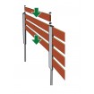 Cream Fence Topper - Fence height Extender