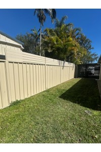 Cream Fence Topper - Fence height Extender