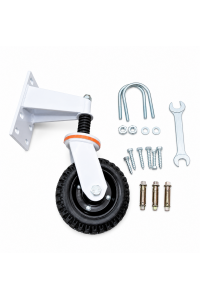 White Gate Wheel Heavy Duty - Free Delivery