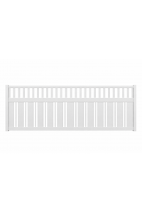 Sliding Gate- Alternate 38 & 100mm Base with Top 38mm battens Hamptons