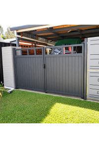 Monument Hamptons Style GATES with 3 Verticals
