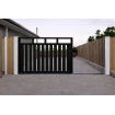 Hamptons Style Sliding GATES with 3 Verticals n top