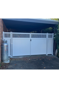 Swing Gate Vertical 80mm x 50mm Chunky -  80x50 Top and Bottom Rails - 38mm Top battens