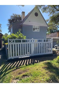 Hamptons Style Fences 70mm gaps 100x50mm slat rails  - DIY Kits