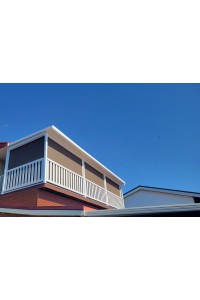 Hand Rails 80mm x 50mm Chunky Vertical Fencing -  Top and Bottom Rails - Cut to Size then you DIY Hand Rail