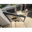 DIY Stairs using 80mm x 50mm Chunky Vertical Fencing -  Top and Bottom Rails - DIY Raked- Custom Sizes