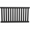 Chunky Vertical Fencing   80x50mm - Top and Bottom Rails - 100mm 65mm 40mm Vertical options
