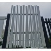 Alternate Blade Batten Slat Combo Fence Panels - Custom sizes - Full Architectural Look