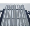 Alternate Blade Batten Slat Combo Fence Panels - Custom sizes - Full Architectural Look