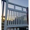 Classic Hamptons FENCE PANELS with 38mm Slats and 2 Verticals - DIY Kits