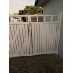Hamptons Style GATES with 3 Verticals n top