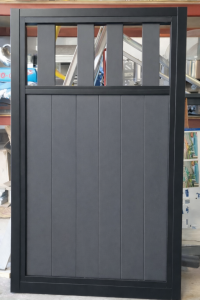 Hamptons Style - 65mm Sla5s - 3 Colours SWING Gates - Slats on TOP & BOTTOM- DIY