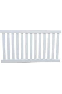 80mm x 50mm Chunky Vertical Fencing -  Top and Bottom Rails - Cut to Size then you DIY