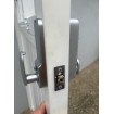 PUSH BUTTON on 1 SIDE - SECURITY LOCK - Black or Silver or White locks