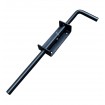 Drop Bolts for Gates Doors in Black, White or Dark Grey 300mm long Security Snibs