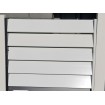 LOUVRE 100mm SLAT Horizontal Screens & Fences - Sold per SQM - Fixed Louvres slats 