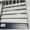 LOUVRE 100mm SLAT Horizontal Screens & Fences - Sold per SQM - Fixed Louvres slats 