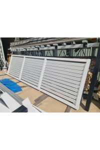 LOUVRE Horizontal SLAT SLIDING Gates -  SQM Guide