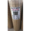 Galvanized Wire Mesh Fencing 950mm x 30m - PICKUP 50mm x 50mm Squares BLACK 