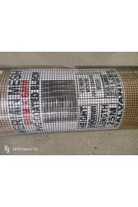 Galvanized Wire Vermin Mesh DELIVERED Fencing 990mm x 25m - 6mm x 6mm Squares BLACK