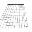 Black Welded Dog Mesh Graduated PICKUP Fencing - 1.2m x 30m - Galvanized