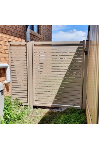 Paperbark Slat Gates Made to Measure Entrance or Side gates - Custom - SQM PRICE