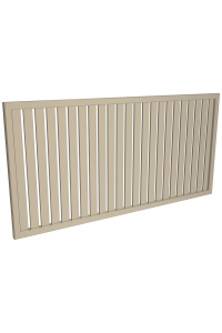 Slat Vertical Paperbark Gates Made to Measure  - Custom - SQM PRICE - Plus 7 other colours