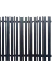 Picket Sliding Gates 16mm thick & 100mm Slats - White or Black or Dark Grey Pickets Custom Cut